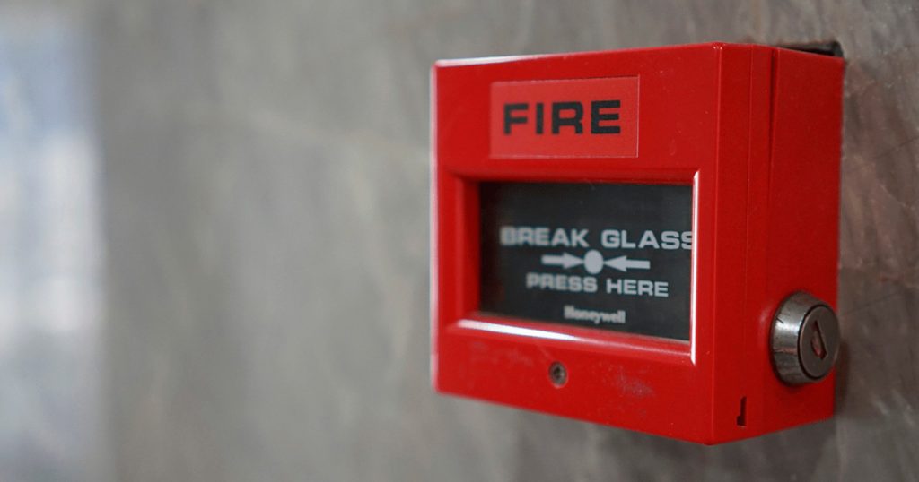 Cabo para alarme de incêndio