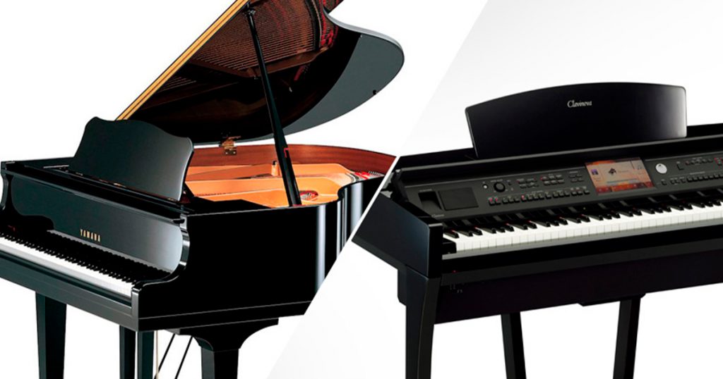 Piano elétrico ou acústico: como escolher