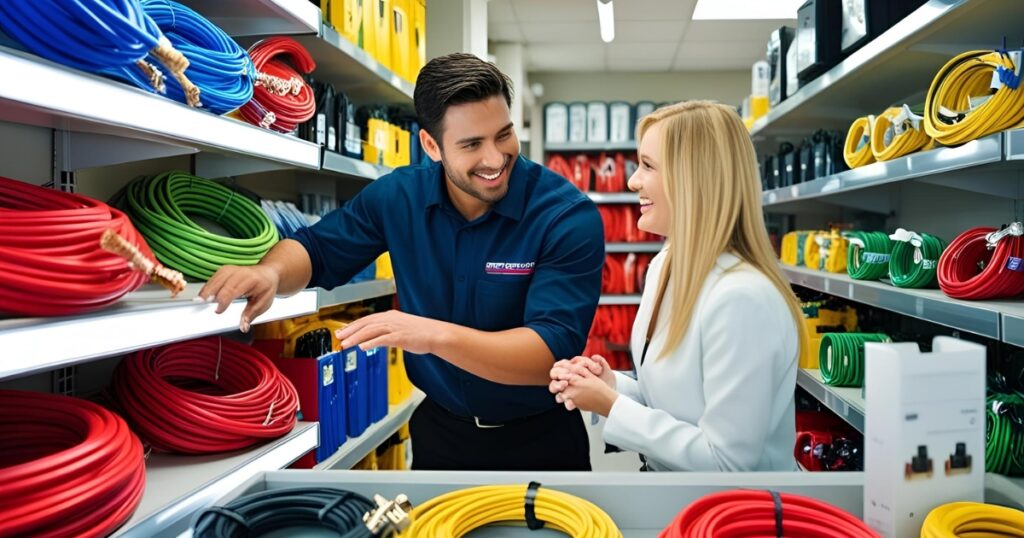 Revenda de cabos elétricos